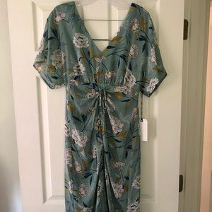 Leith floral dress